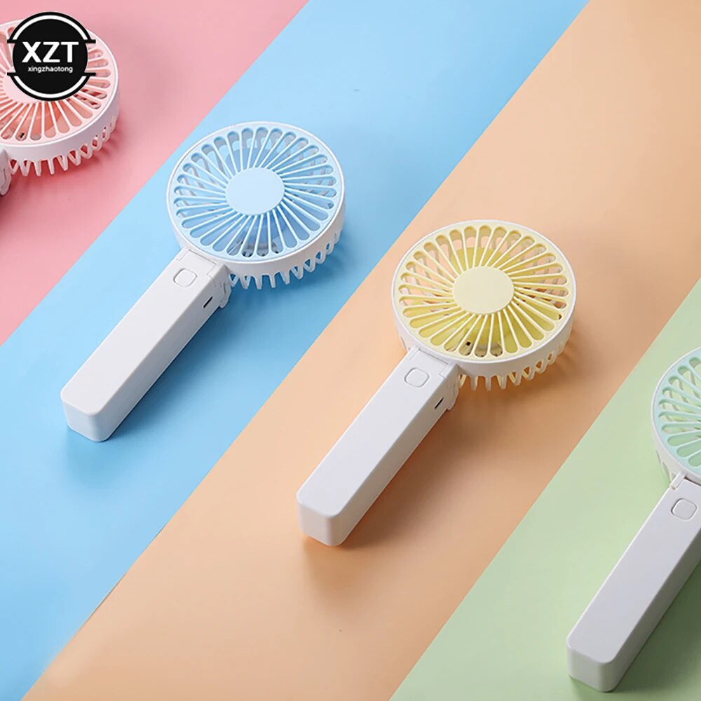 Mini Rechargeable Portable Fan for Cooling On-the-Go